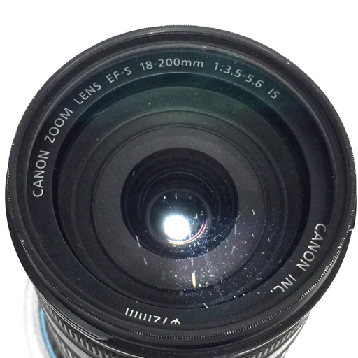 CANON ZOOM LENS EF-S 18-200mm 1:3.5-5.6 IS 一眼 オートフォーカス カメラ レンズ 光学機器 QR051-327の画像4