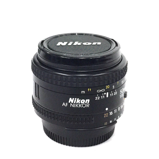 1円 Nikon AF NIKKOR 50mm 1:1.8 一眼 オートフォーカス カメラ レンズ 光学機器の画像1