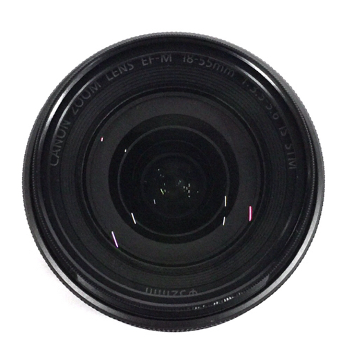 1円 Canon ZOOM LENS EF-M 18-55mm 1:3.5-5.6 IS STM 一眼 オートフォーカス カメラ レンズ 光学機器の画像4