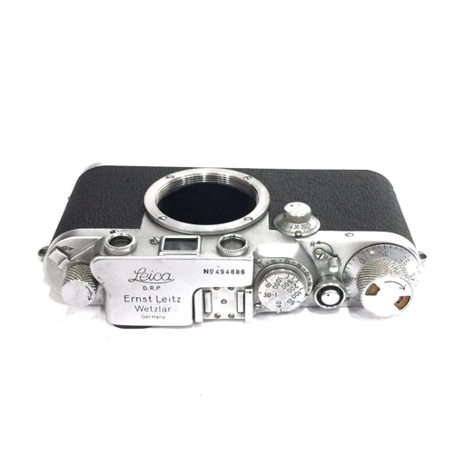 1円 Leica D.R.P. Ernst Leitz Wetzlar NIKKOR-H・C 1:2 5cm レンジファインダー フィルムカメラ レンズの画像4