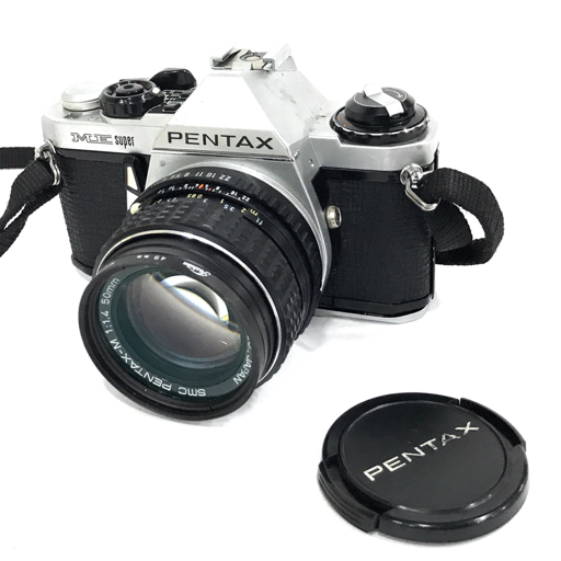 PENTAX ME Super SMC PENTAX-M 1:1.4 50mm 一眼レフフィルムカメラ レンズ マニュアルフォーカス_画像1