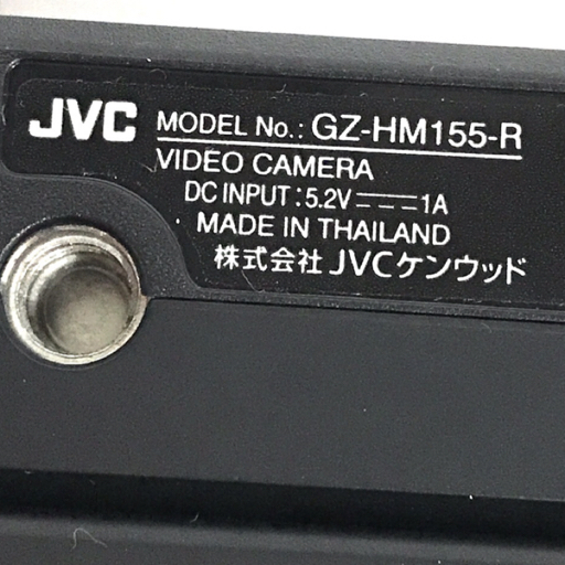 JVC Everio GZ-HM155-R フルHD デジタルビデオカメラ レッド 動作確認済 QZ044-4の画像7