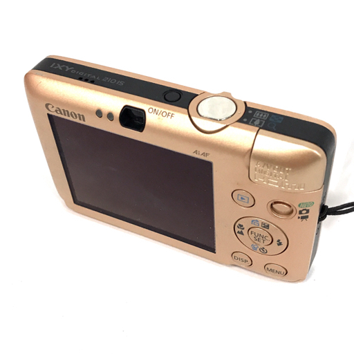 Canon IXY DIGITAL 210 IS コンパクトデジタルカメラ ゴールド 付属品あり QR051-324の画像4