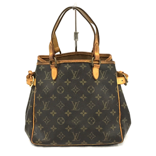 ルイヴィトン M51156 モノグラム バティニョール ハンドバッグ レディース ブラウン系 LOUIS VUITTON QR051-11_画像1