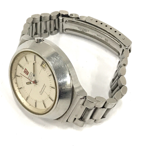 オメガ シーマスター エレクトロニック f300Hz 音叉式 腕時計 ホワイト文字盤 未稼働品 ジャンク品 OMEGAの画像4