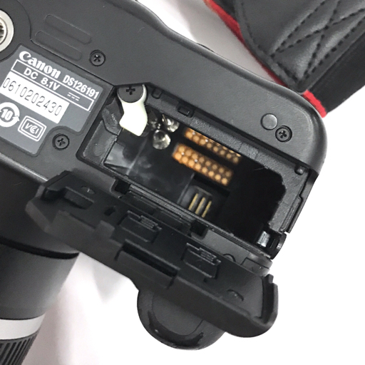 1円 Canon EOS Kiss F EF-S 18-55mm 1:3.5-5.6 IS 55-250mm 1:4-5.6 デジタル一眼レフカメラ レンズ L071938の画像7