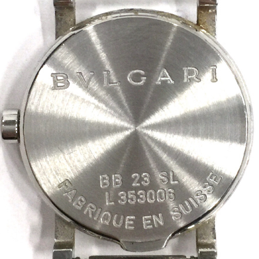 ブルガリ ブルガリブルガリ ラウンドデイト レディース腕時計 純正バックル ケース付の画像4