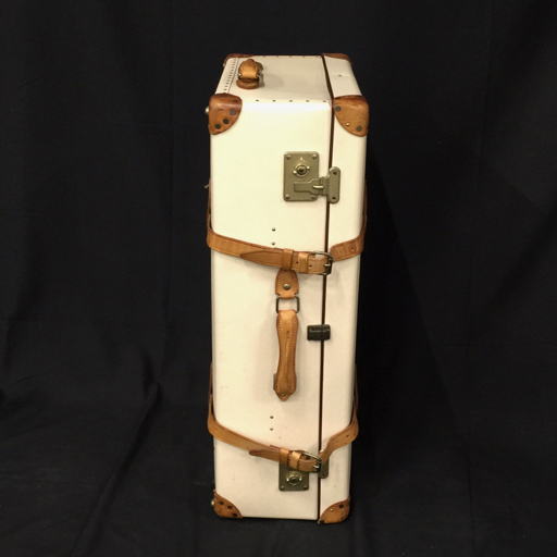1円 グローブトロッター スーツケース キャリーケース キャリーバッグ レザー ベージュ カバン GLOBE TROTTER