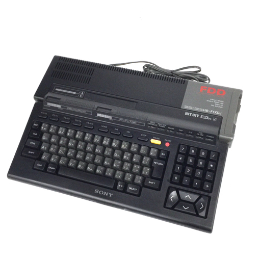 SONY HB-F1XDJ MSX2+ パーソナルコンピュータ 旧型 PC パソコン 通電確認済みの画像1