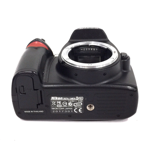 Nikon D40 AF-S NIKKOR18-55mm 1:3.5-5.6 G II ED デジタル一眼レフカメラ 付属品あり 光学機器 QR043-345_画像5