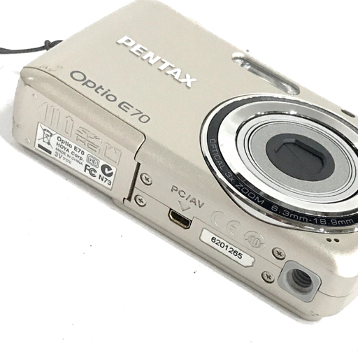 PENTAX Optio E70 6.3mm-18.9mm コンパクトデジタルカメラ QD043-15の画像5