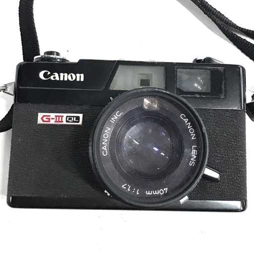 CANON Canonet QL17 G-Ⅲ QL 40mm 1:1.7 レンジファインダー フィルムカメラ マニュアルフォーカス QR051-350の画像2