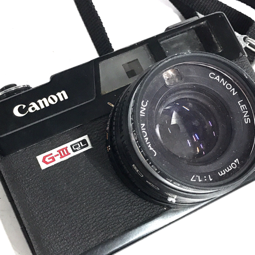 CANON Canonet QL17 G-Ⅲ QL 40mm 1:1.7 レンジファインダー フィルムカメラ マニュアルフォーカス QR051-350の画像7