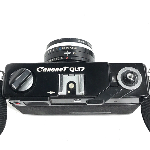 CANON Canonet QL17 G-Ⅲ QL 40mm 1:1.7 レンジファインダー フィルムカメラ マニュアルフォーカス QR051-350の画像6
