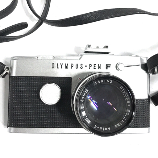OLYMPUS PEN F G.ZUIKO Auto-S 1:1.4 40mm 含む 一眼レフ フィルムカメラ マニュアルフォーカスの画像2