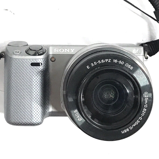 1円 SONY NEX-5R E 3.5-5.6/PZ 16-50 OSS E 4.5-6.3/55-210 OSS ミラーレス一眼 デジタルカメラ