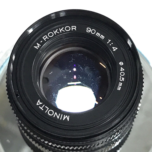1円 MINOLTA M-ROKKOR 90mm 1:4 一眼 マニュアルフォーカス カメラ レンズ Nikon ファインダー 含む まとめセット