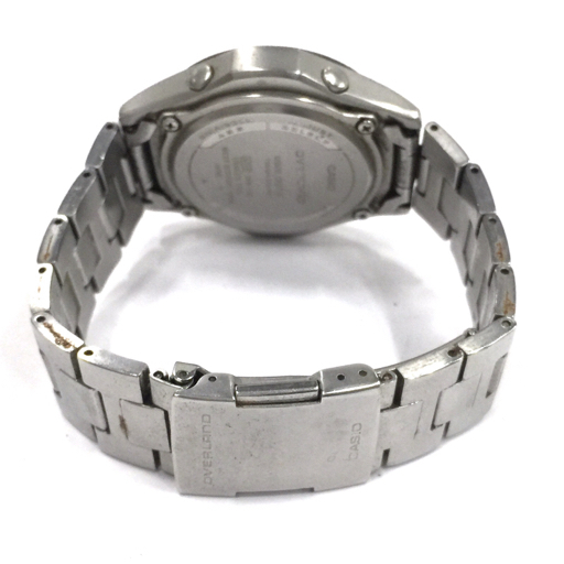 カシオ オーバーランド ウェーブセプター タフソーラー 腕時計 メンズ 純正ブレス ファッション小物 QR051-69の画像6