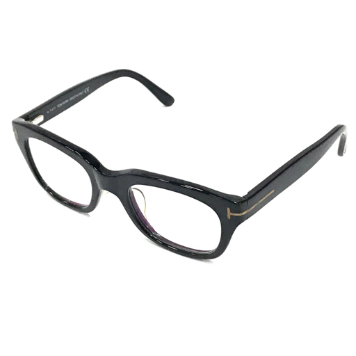 トムフォード 度入り 黒縁 眼鏡 めがね メガネ TF5178 50□21 145 イタリー製 アイウェア ファッション小物_画像1