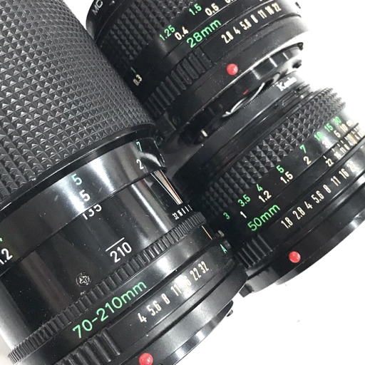 Canon AE-1 PROGRAM/CANON ZOOM LENS FD 70-210mm 1:4 等 含む カメラ レンズ 等 まとめ セット QR043-367_画像8