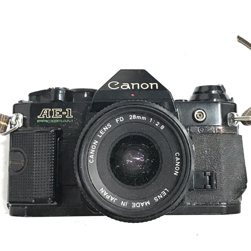 Canon AE-1 PROGRAM/CANON ZOOM LENS FD 70-210mm 1:4 等 含む カメラ レンズ 等 まとめ セット QR043-367_画像2