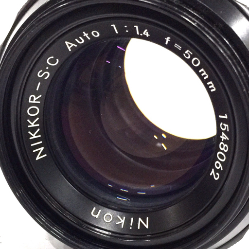 Nikon Nikomat FTN NIKKOR-S・C Auto 1:1.4 50mm 一眼レフ フィルムカメラ マニュアルフォーカスの画像7