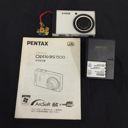 PENTAX Optio RS1500 4.9mm-19.6mm コンパクトデジタルカメラ QR044-472の画像1