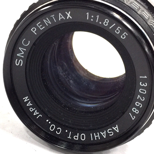 PENTAX KM SMC PENTAX 1:1.8 55mm 一眼レフ フィルムカメラ マニュアルフォーカスの画像6