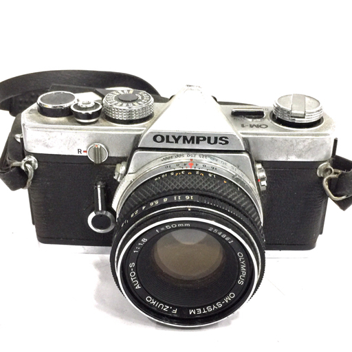 1円 OLYMPUS OM-1 SYSTEM F.ZUIKO AUTO-S 1:1.8 50mm 一眼レフ フィルムカメラ マニュアルフォーカスの画像2