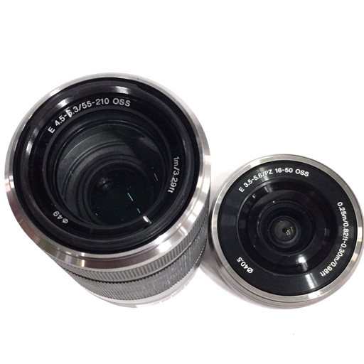 SONY a5000 ILCE-5000 E 3.5-5.6/PZ 16-50 OSS E 4.5-6.3/55-210 OSS ミラーレス一眼レフ デジタルカメラ レンズ_画像8