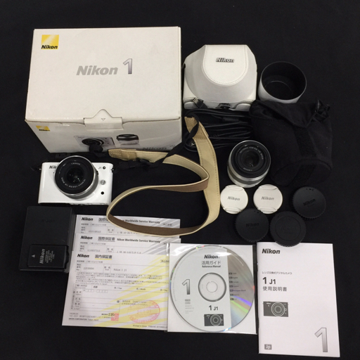 Nikon 1 J1 1 NIKKOR 10-30mm 1:3.5-5.6 VR 30-110mm 1:3.8-5.6 VR ミラーレス一眼 デジタルカメラ