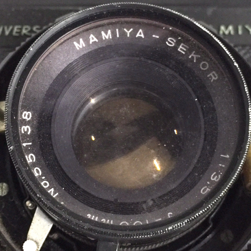 MAMIYA UNIVESAL MAMIYA-SEKOR 1:3.5 100mm 中判カメラ フィルムカメラ マニュアルフォーカス QG051-25