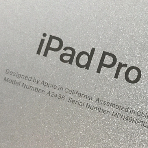 1円 Apple iPad Pro 第6世代 12.9インチ Wi-Fi 256GB スペースグレイ MNXR3J/A A2436 タブレット 本体の画像6