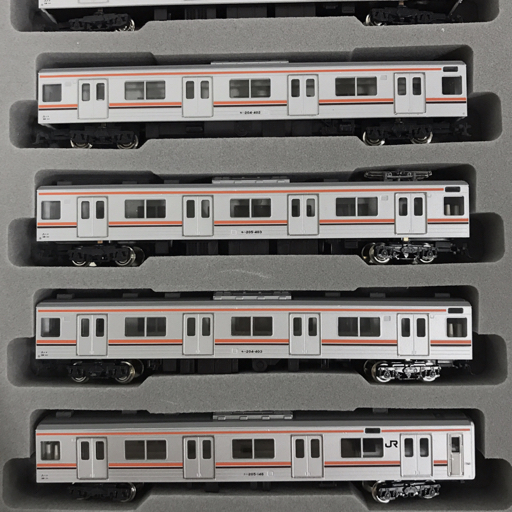 KATO 10-446 205系電車 武蔵野線色 8両セット/10-213 車両ケース クリアケース7両用 Nゲージ 鉄道模型 セット まとめ_画像5