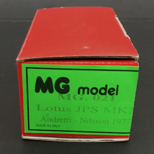 1円 MG model 1/43 MG.021 Lotrus JPS MK3 Andretti-Nilsson 1977 カー 車 模型 ホビー_画像8