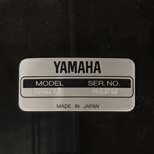  Yamaha BD-922YJ 22 -inch bass drum black percussion instruments YAMAHA