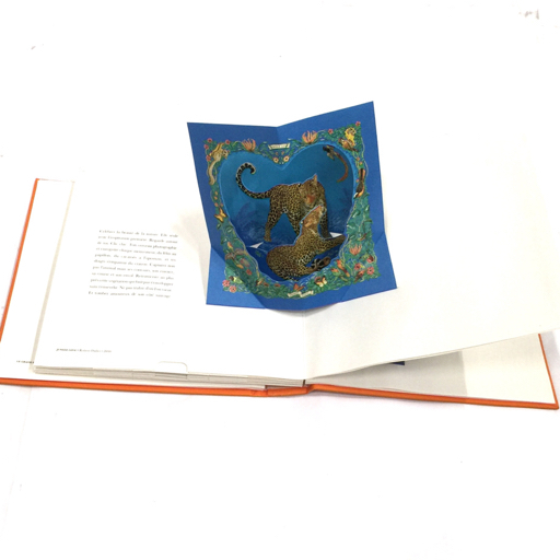 エルメス POP-UP ポップアップ スカーフ カレ 歴代デザイン 飛び出す絵本 ブック ブランド小物 HERMES 現状品の画像3