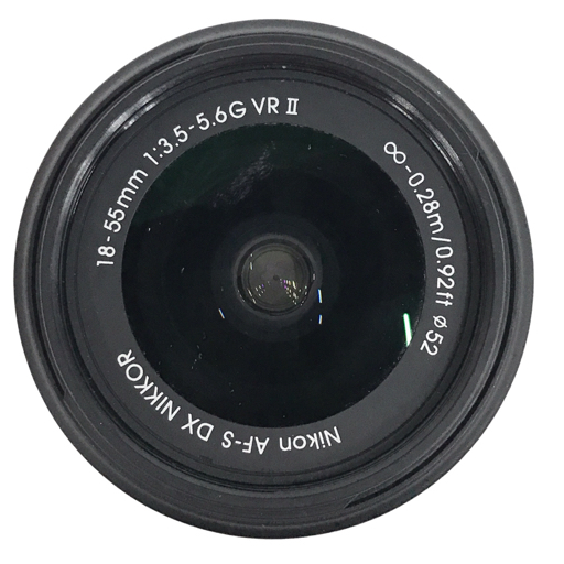 Nikon AF-S NIKKOR 18-55mm 1:3.5-5.6G VR II カメラレンズ Fマウント オートフォーカスの画像2