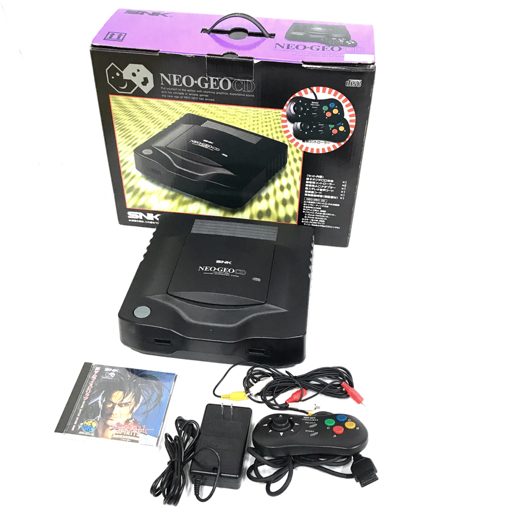 SNK NEO GEO CD ネオジオ 本体 ゲーム機 通電動作確認済 QR051-190