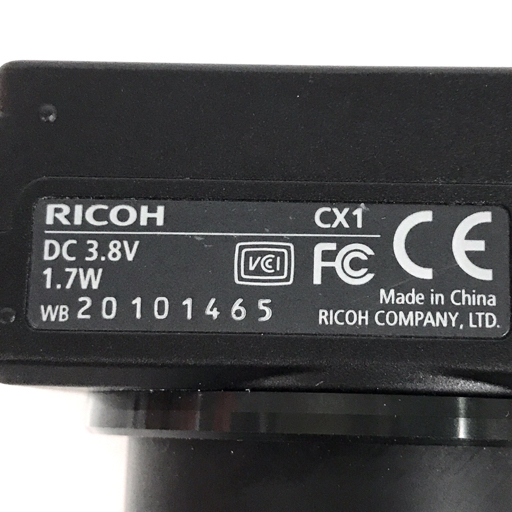 RICOH CX1 ZOOM LENS 4.95-35.4 1:3.3-5.2 コンパクトデジタルカメラ_画像7