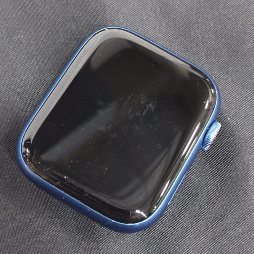 1円 Apple Watch Series7 45mm GPS+Cellularモデル MKMM3J/A A2478 ブルー スマートウォッチ 本体_画像1