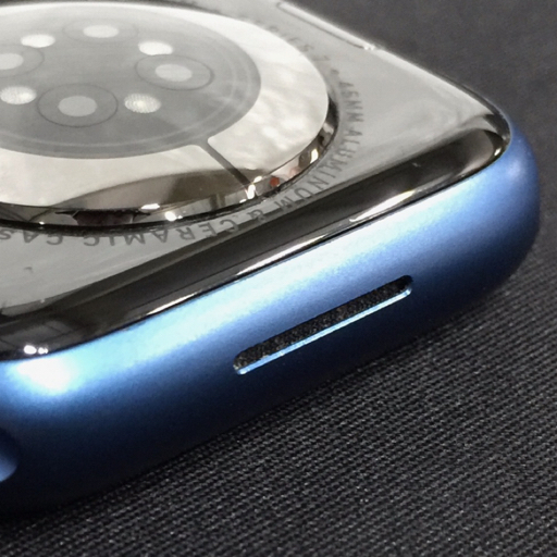 1円 Apple Watch Series7 45mm GPS+Cellularモデル MKMM3J/A A2478 ブルー スマートウォッチ 本体_画像5