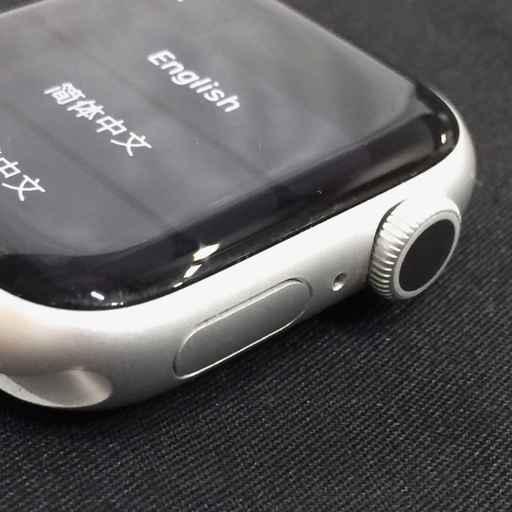 1 иен Apple Watch Series8 41mm GPS модель MP6K3J/A A2770 серебряный смарт-часы корпус 