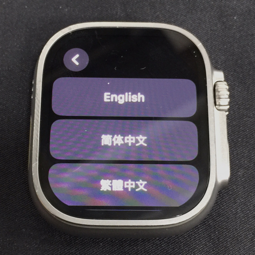 1円 Apple Watch Ultra2 49mm GPS+Cellularモデル MRF03J/A A2986 チタニウムケース スマートウォッチ 本体_画像2
