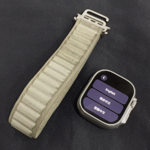 1円 Apple Watch Ultra2 49mm GPS+Cellularモデル MRF03J/A A2986 チタニウムケース スマートウォッチ 本体_画像1