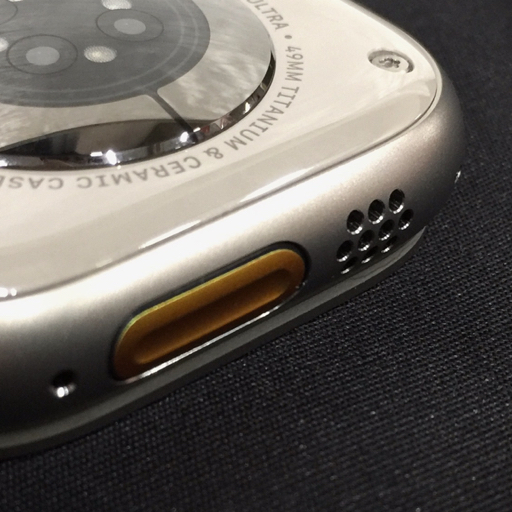 1円 Apple Watch Ultra GPS+Cellular 49mm A2684 MNHH3J/A オレンジアルパインループ スマートウォッチ 本体_画像5