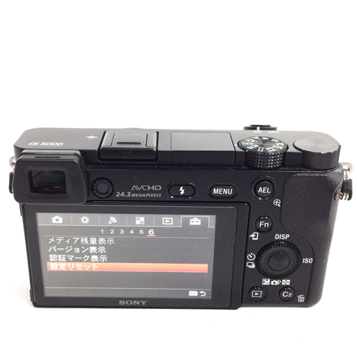 1円 SONY α6000 ILCE-6000 SELP1650 SEL55210 ミラーレス一眼カメラ レンズ L201649_画像3