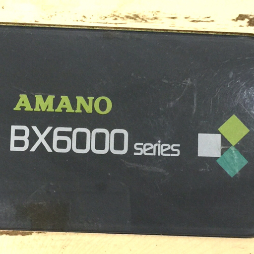 AMANO アマノ BX6000W TIME RECORDER タイムレコーダー 通電確認済 QR051-218の画像6