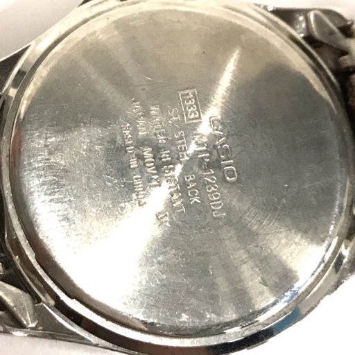 カシオ MTP-1239DJ シチズン エコドライブ アテッサ アルバ 等 腕時計 メンズ 8点セットの画像7