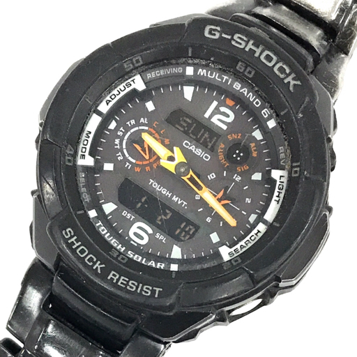 カシオ Gショック マルチバンド6 タフソーラー 腕時計 メンズ GW-3500BD 稼働品 ファッション小物 ジャンク品 CASIO_画像1